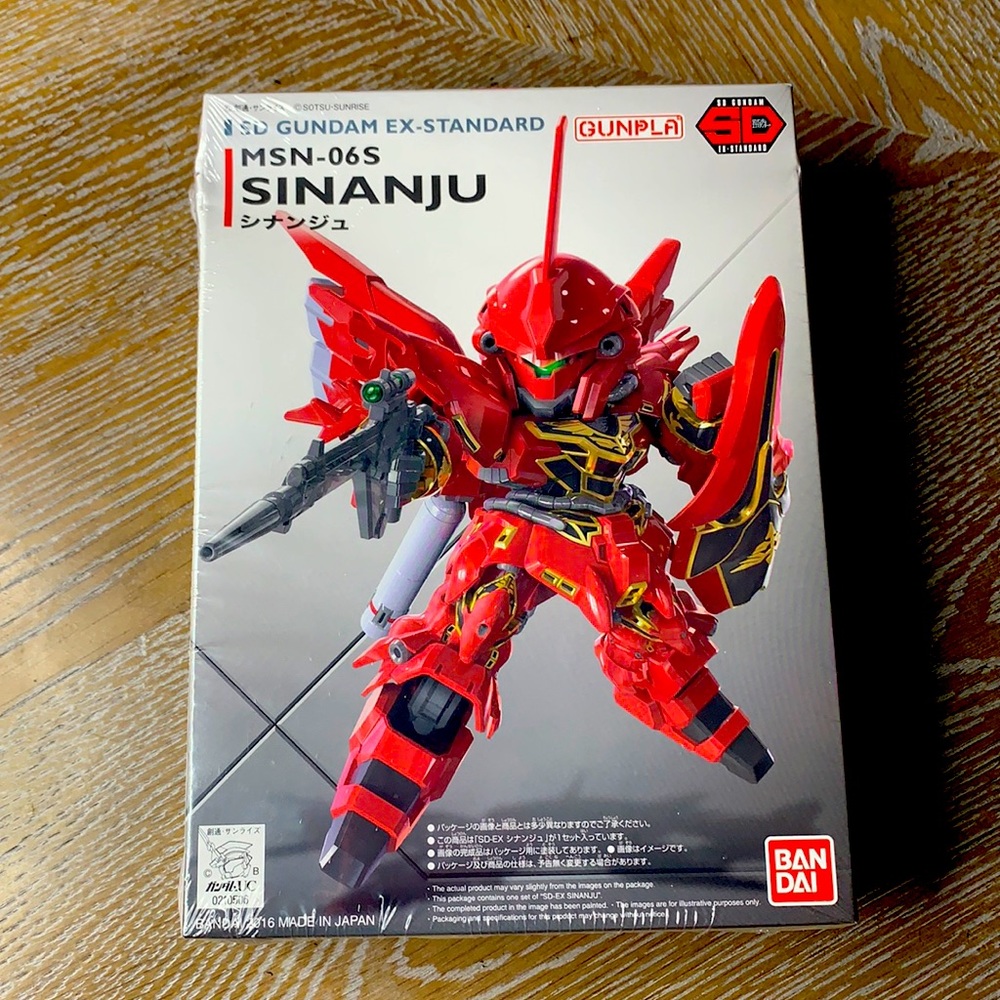 BANDAI Hobby MSN-06S Red Sinanju Gunpla 013 Kit